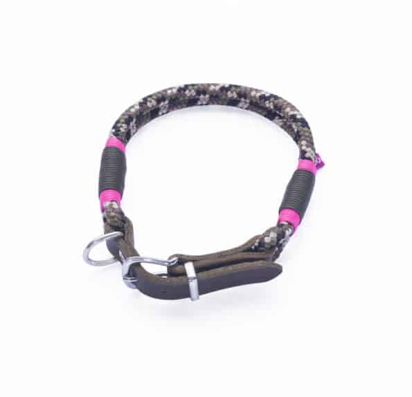 Hund Pink Camo Halsband